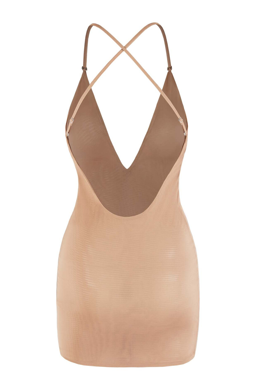 minišaty intimates soft mesh multiway v teplé broskvové barvě